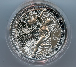 50 dollars 2013 Niue FORTUNA 200 gr. Silver, Circulation 2500 pcs. THICK!!!